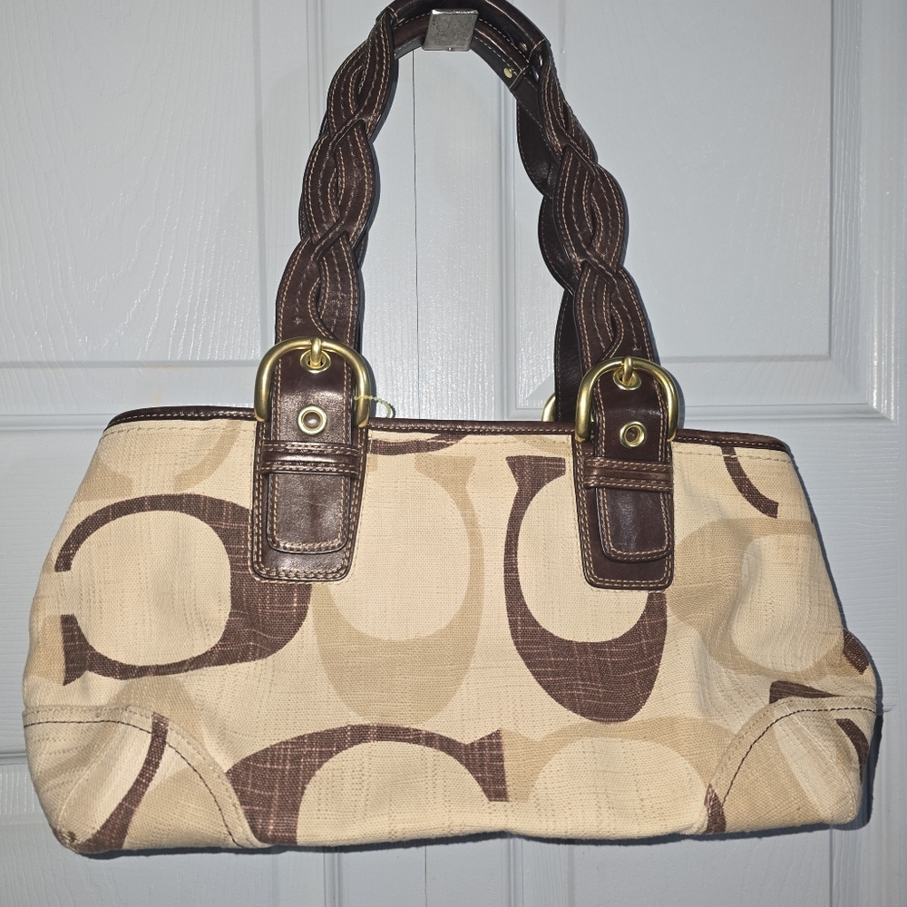 COACH VINTAGE BREADED STRAPS SOHO SHOULDER BAG